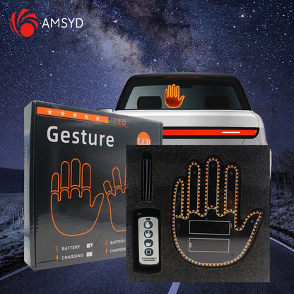 Led Hand Signals Car Light (3 Modes + Remote Control)