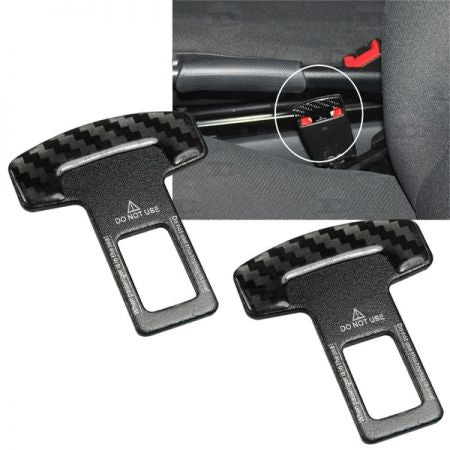 Car Seat Belt Alarm Stopper Clip (2 pcs)